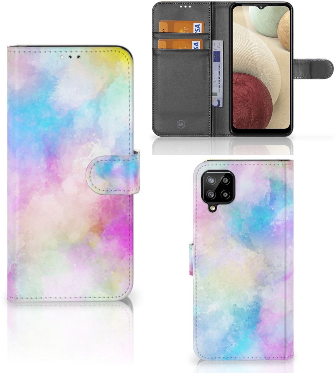 Hoesje Samsung Galaxy A12 Watercolor Light