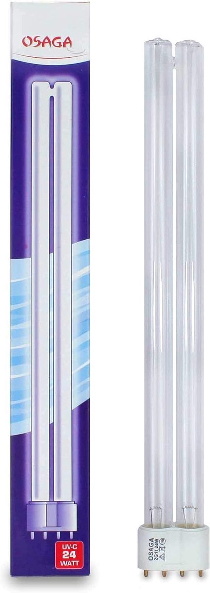 24 Watt UVC-lamp 2G11 Fitting voor UVC-apparaten