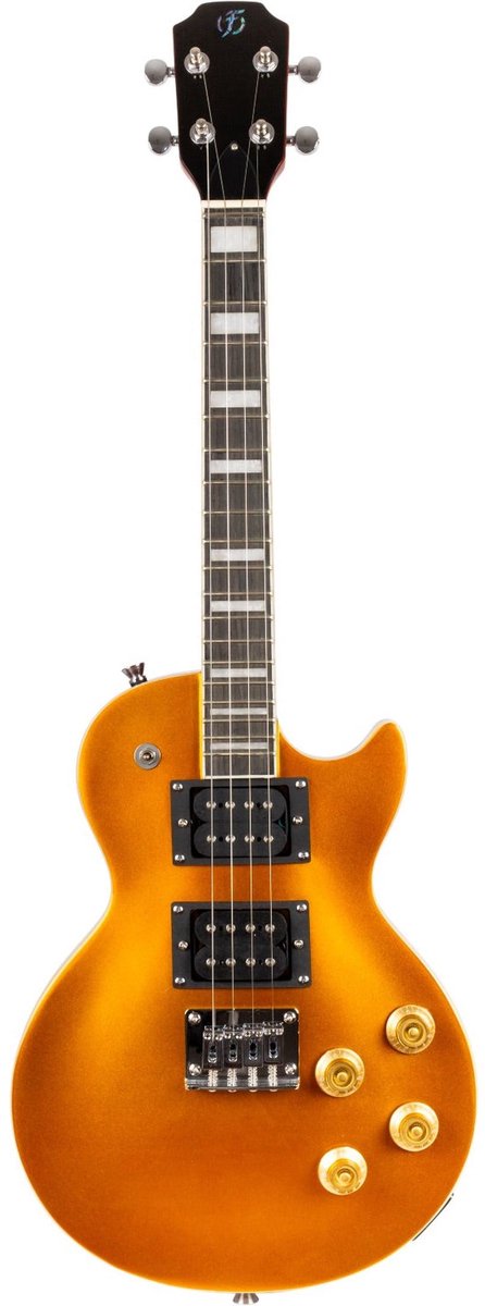 Flight ALMCENTEGT Centurion Tenor Elektrische Ukulele - Goldtop
