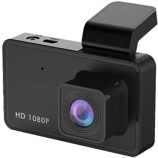 Dashcam, camera aan de voorzijde, nachtzicht, ingebouwde zwaartekrachtsensor, 1080p HD-videokwaliteit, loopopname, bewegingsdetectie.