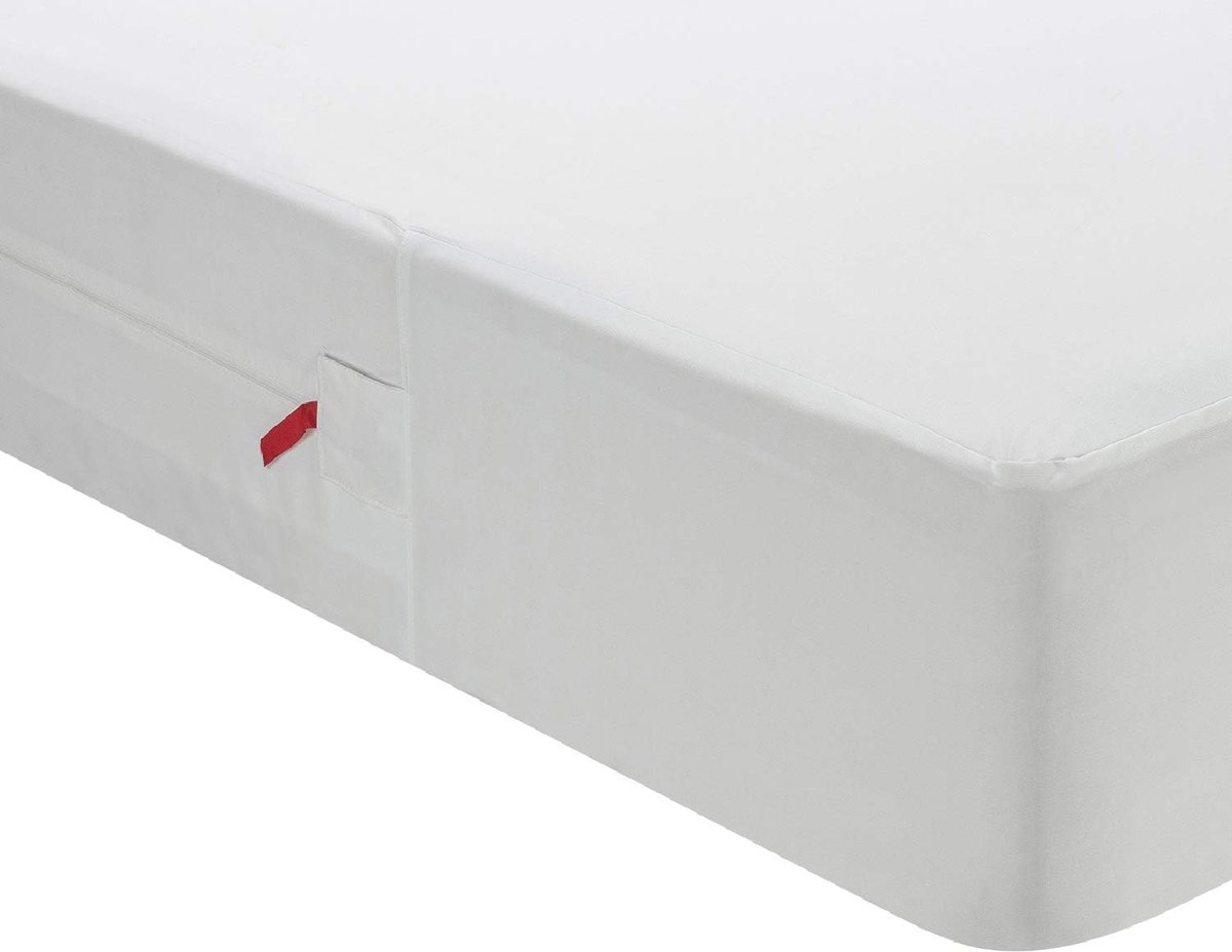 Waterdichte matrashoes met ritssluiting - hypoallergeen, krimpvrij en veilig voor bedden van 150 cm breed (150 x 190/200 cm)
