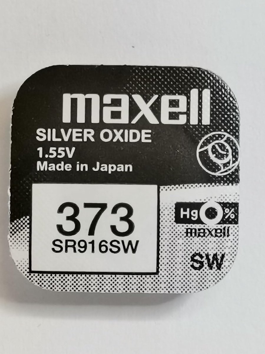 Batterij horloge SR916SW/SR68 - Oxide Zilver 373
