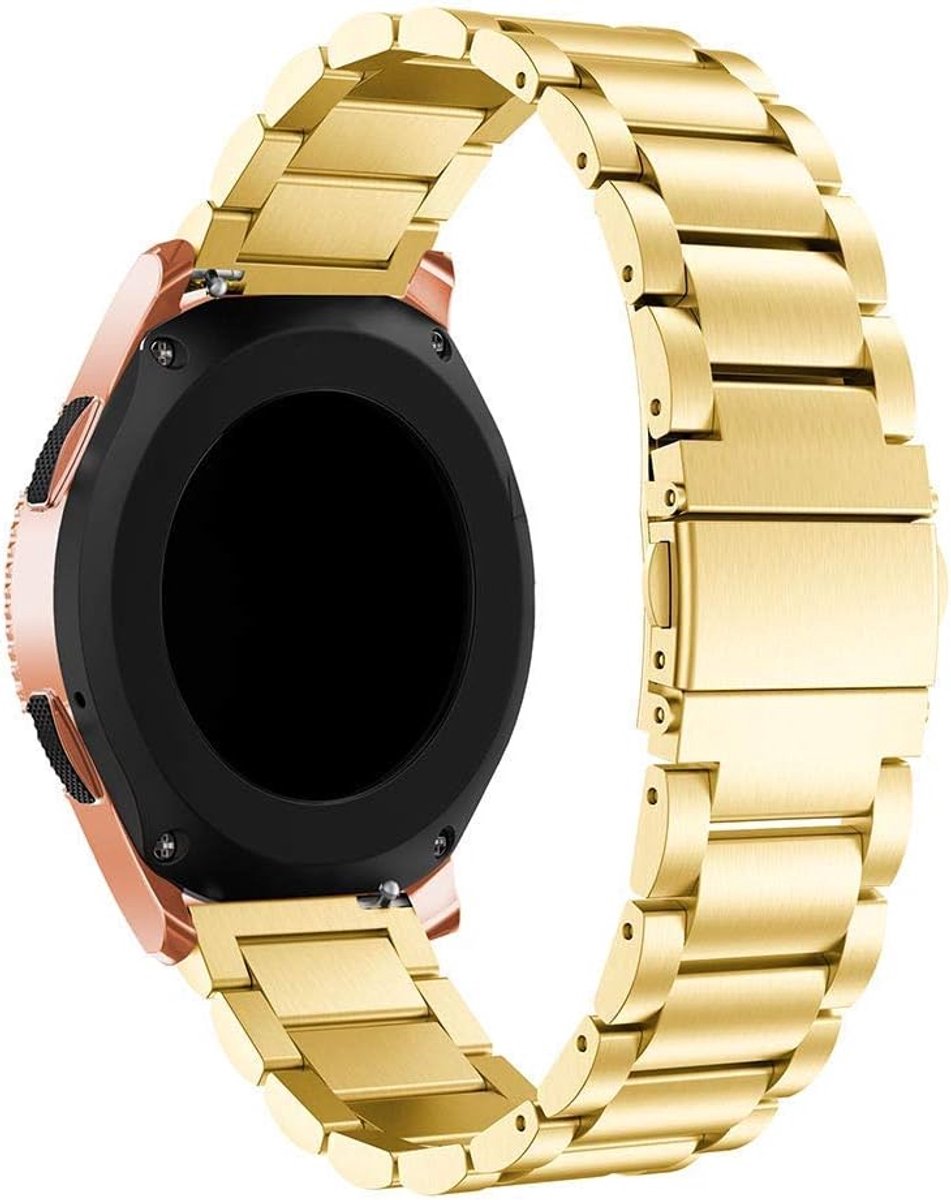 Metalen horlogeband roestvrij staal snelspanner 18 mm 20 mm 22 mm geschikt voor dames en heren