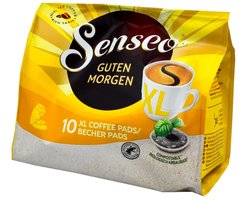 Senseo GUTEN MORGEN, Koffiepad, 10 kopjes, UTZ, 10 stuk(s), Zak