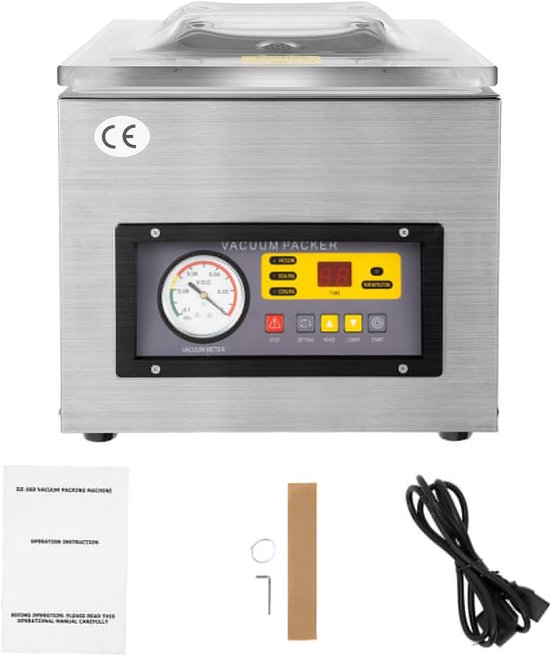 Vacuum Machine 220V 120W Automatische Verpa kking in RVS