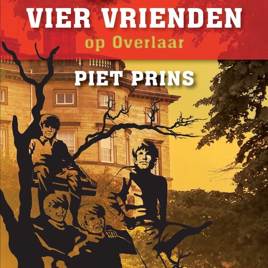 Vier vrienden op Overlaar - cover