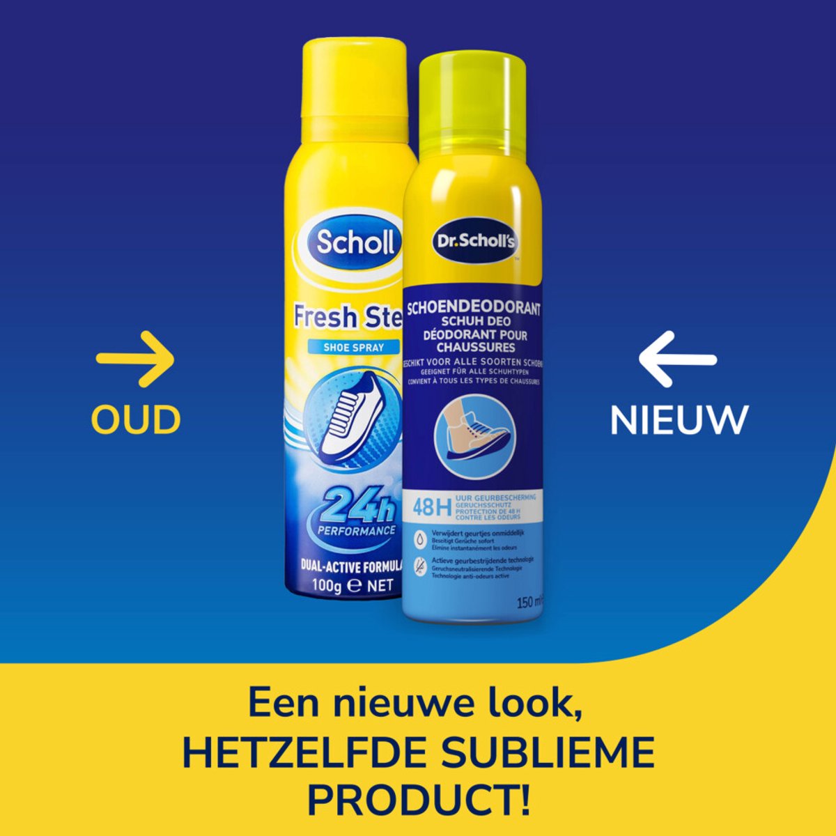 Scholl Schoenendeodorant Spray - 3 x 150 ml - Voordeelverpakking