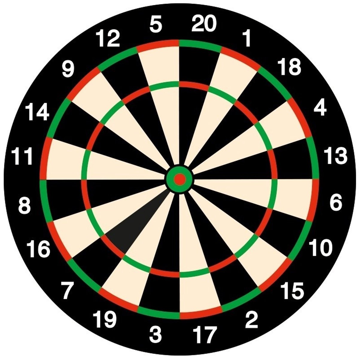 Dartbord Bierviltjes onderzetters - 25x stuks - feestartikelen - versiering - darten thema