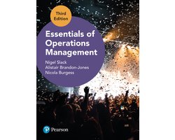 Omslag van Essentials of Operations Management