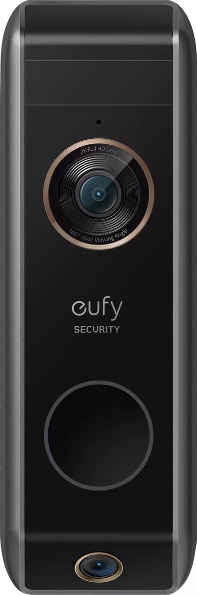eufy Video Deurbel Dual 2 Pro 2K HD met Dubbele Camera's - eufy - €169,00