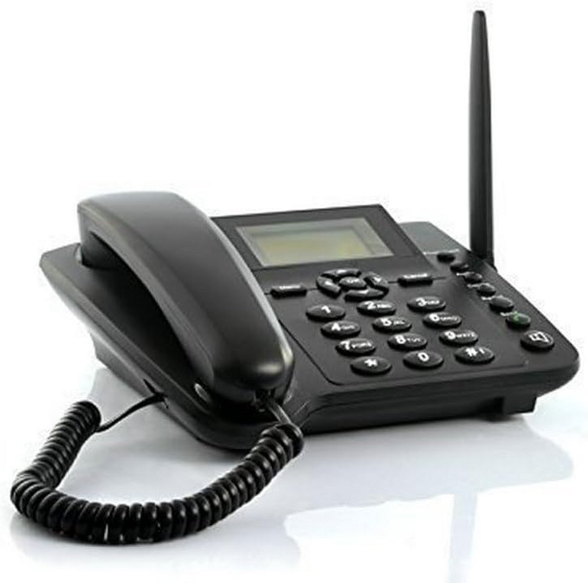 Vaste telefoon met 2,4 inch scherm - GSM telefoon met handsfree optie en QWERTY-toetsenbord