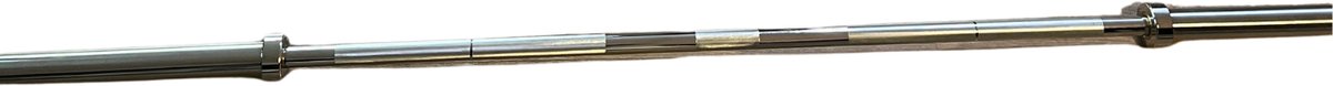 Tornello Sports Olympische Halterstang 220 cm 50 mm | Professionele Barbell voor Krachttraining & Gewichtheffen.