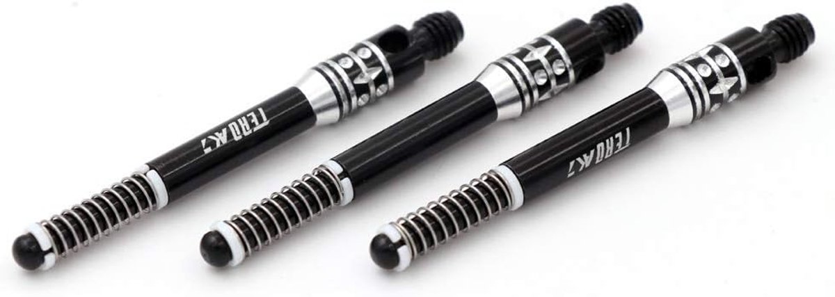Telescopische Dart Schachten met Ingebouwde Veer - Set van 3