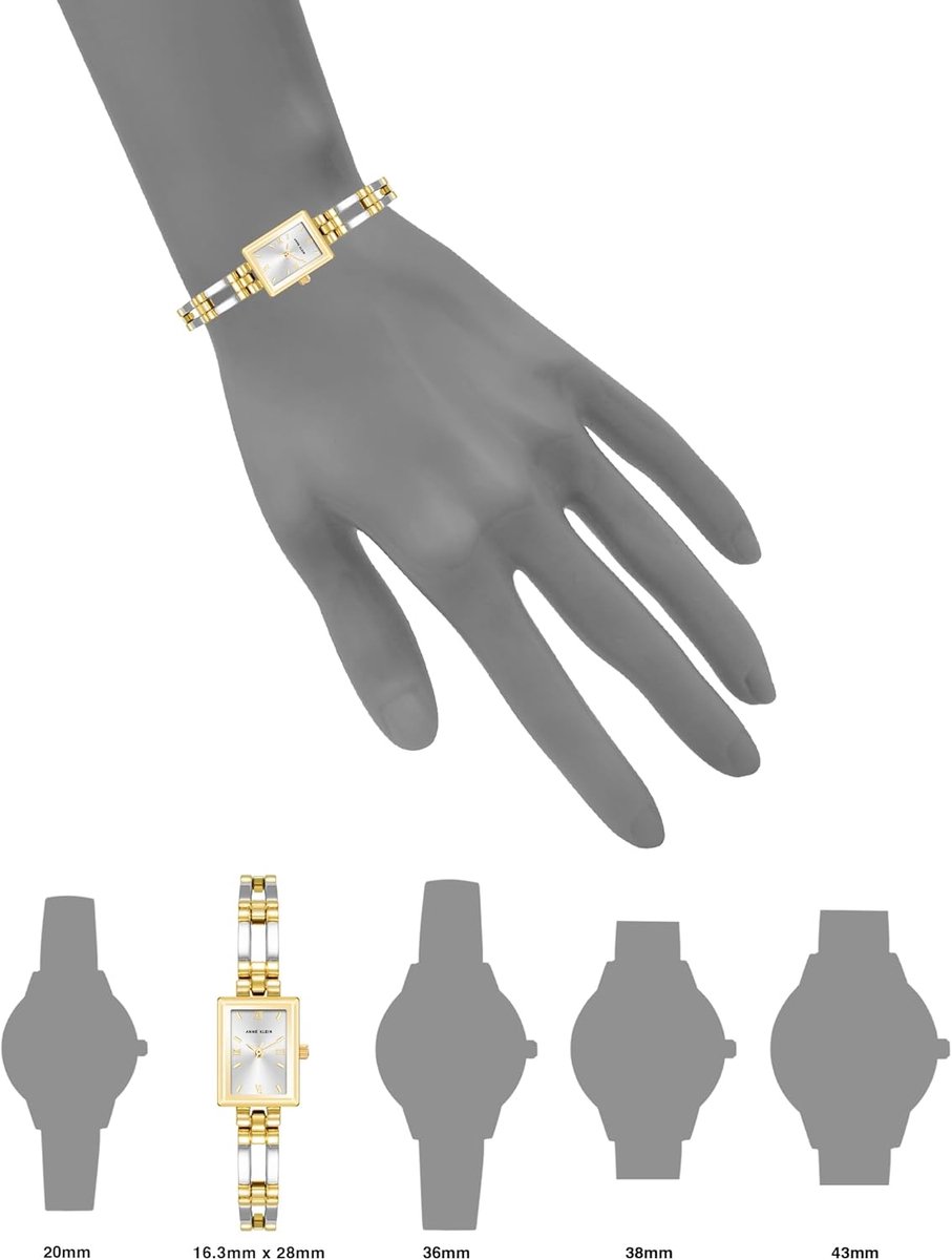 Vrouwelijk Armbanduhr met Kristallen Accenten