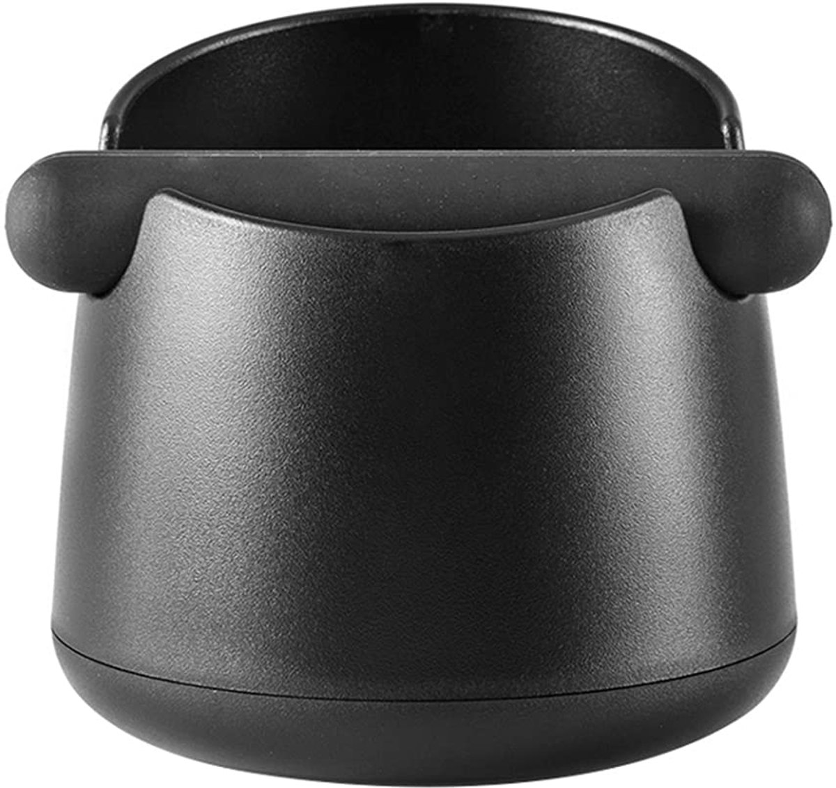 Koffiedikbak - Knockbox - Koffiemolenaccessoire - met afneembare opvangbak - Zwart - ABS