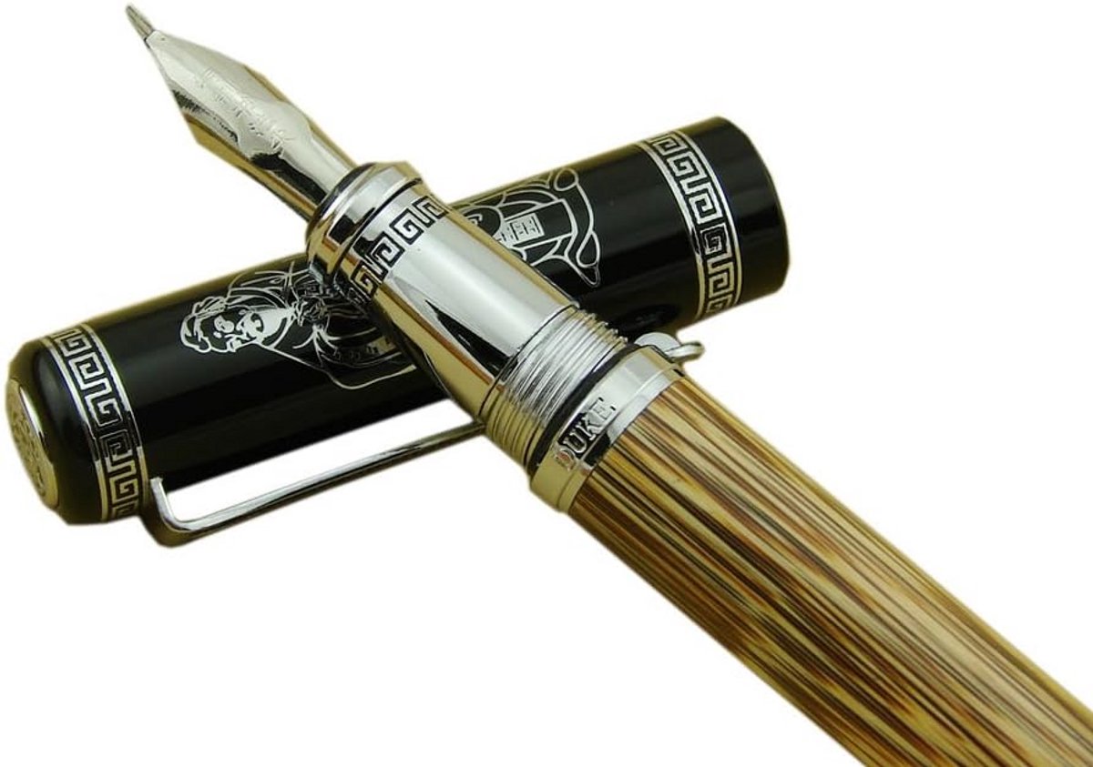Fude Nib Vulpen van Natuur Bamboe – Medium tot Brede Handtekening en Kalligrafie Pen
