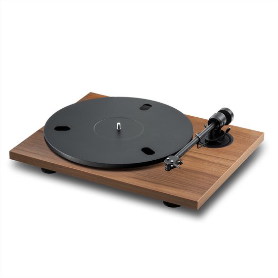 Pro-Ject E1.2 Phono Pick it MM E Platenspeler - Ingebouwde Voorversterker – Handgemaakt – Plug & Play – Walnoot — afbeelding 3