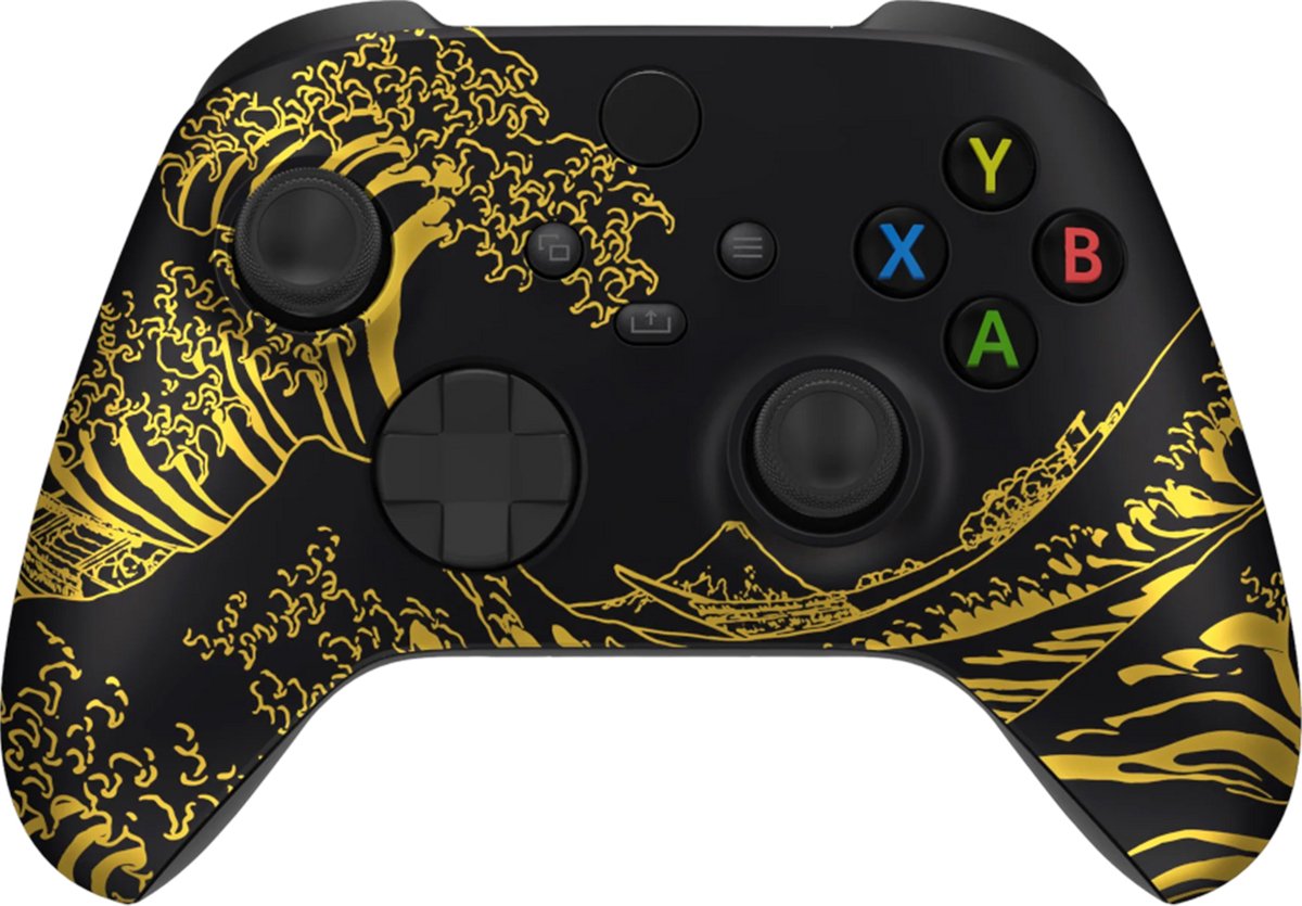 Clever Gold Kanagawa Wave Controller (Xbox compatibel)
