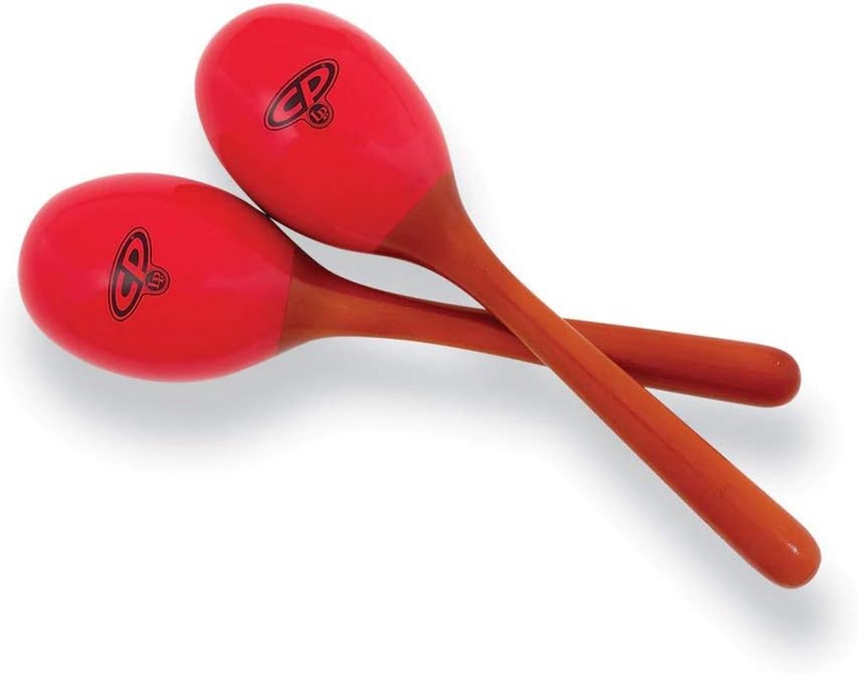 Grote Houten Maracas - Rood