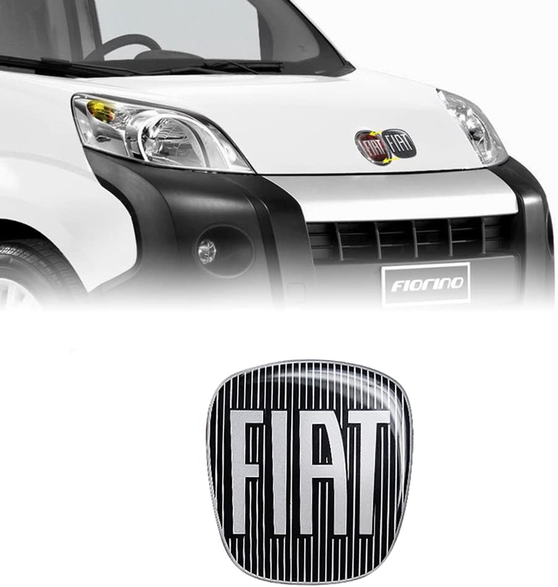 3D Vervang Sticker Logo Zwart voor Gulden