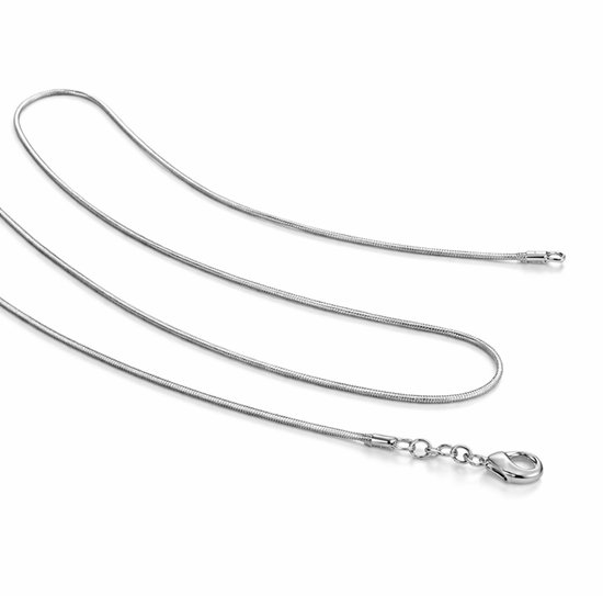 FUNEIA 925 sterling zilveren ketting dames verstelbare