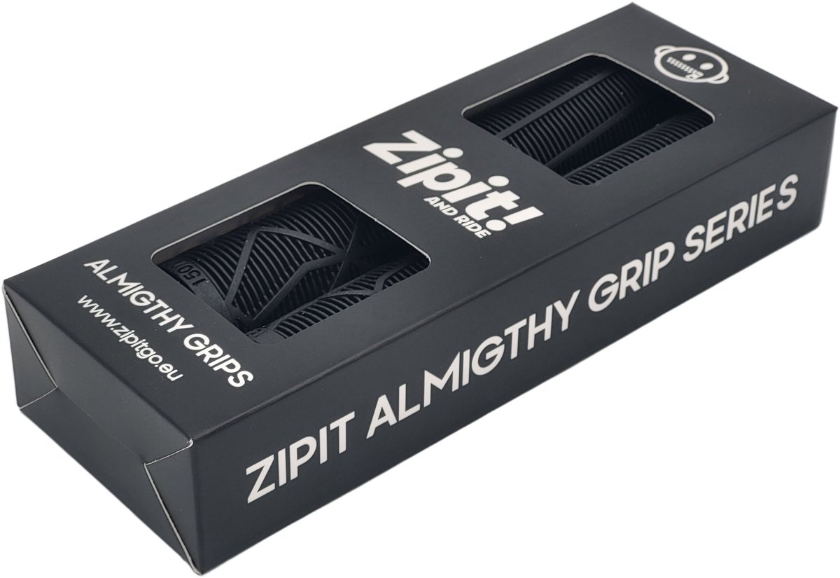 Zipit Almighty Grips 180mm Triple Color Stuntstep Handvatten