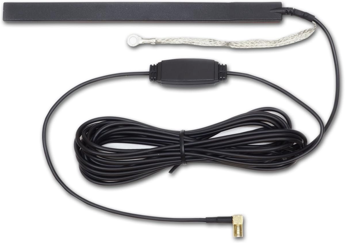 Actieve DAB Autoantenne met Zelfklevende Bevestiging - 50 Ω, 18,3 cm