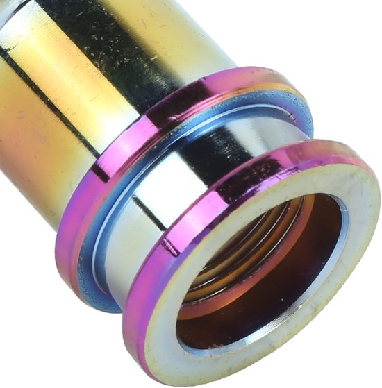 Handmatige Versnellingspook Knop Roze Kristallen Bubble met Schroefdraadadapters van Merkloos — afbeelding 2