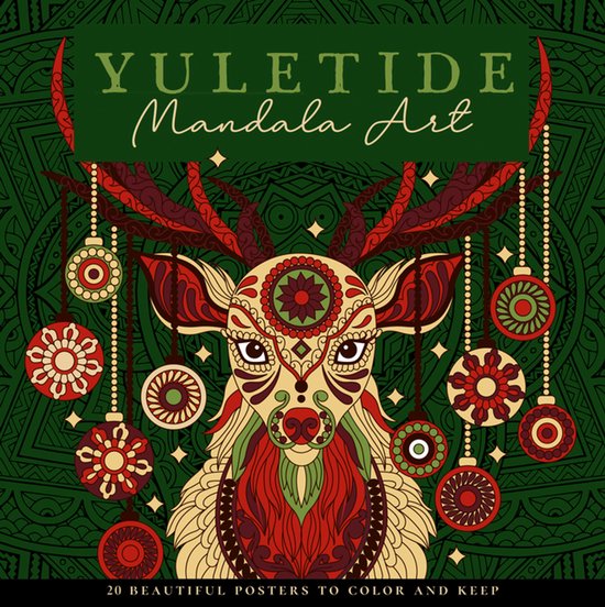 Mandala Art- Yuletide - cover