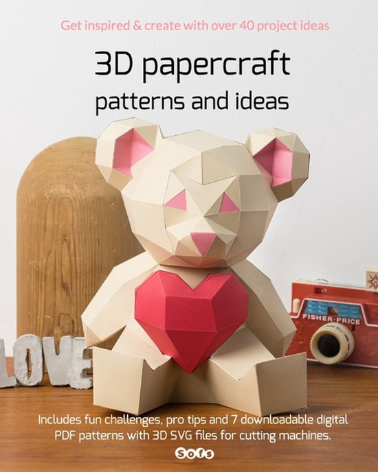 3D papercraft patterns and ideas, Vol 1 - cover
