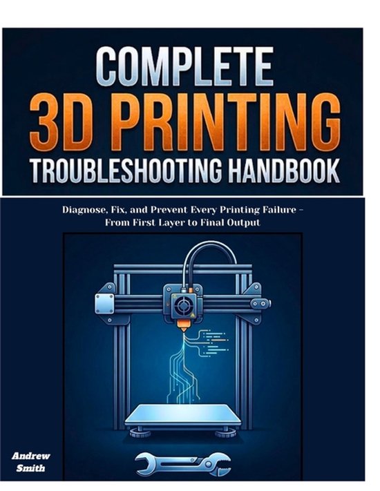 The Complete 3D Printing Troubleshooting Handbook - cover