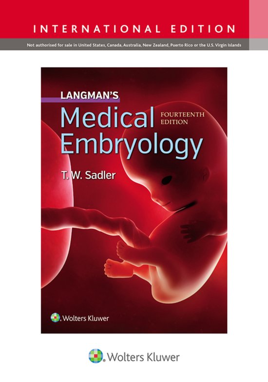 LANGMAN MED EMBRYOLOGY 14E (INT ED) PB - cover