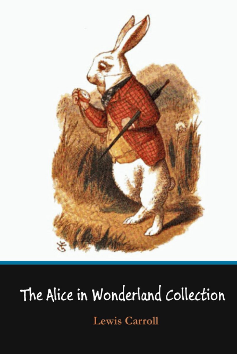 Boekenverzameling Alice in Wonderland