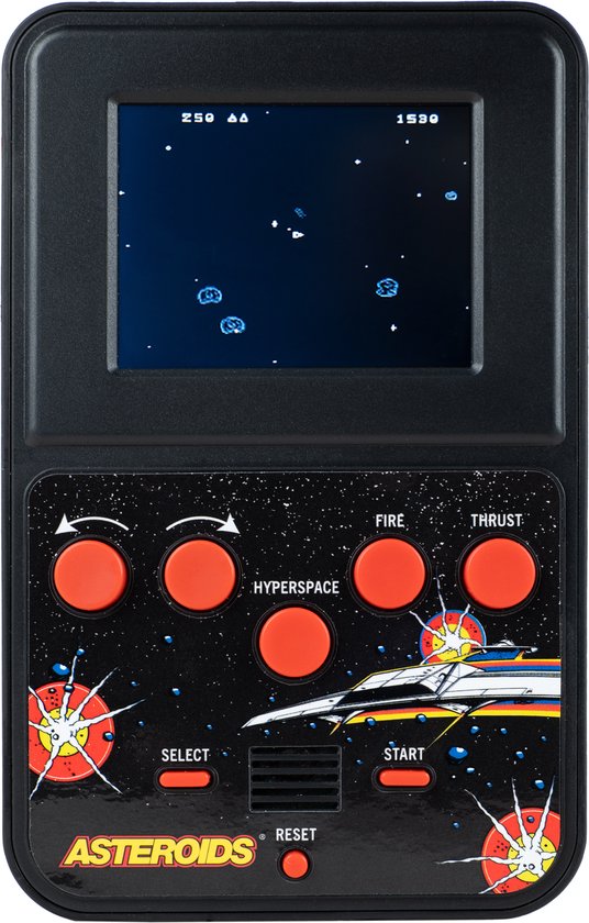 Asteroids - retro gaming handheld