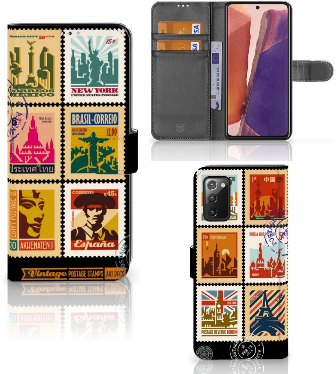 Samsung Galaxy Note 20 Flip Cover Postzegels
