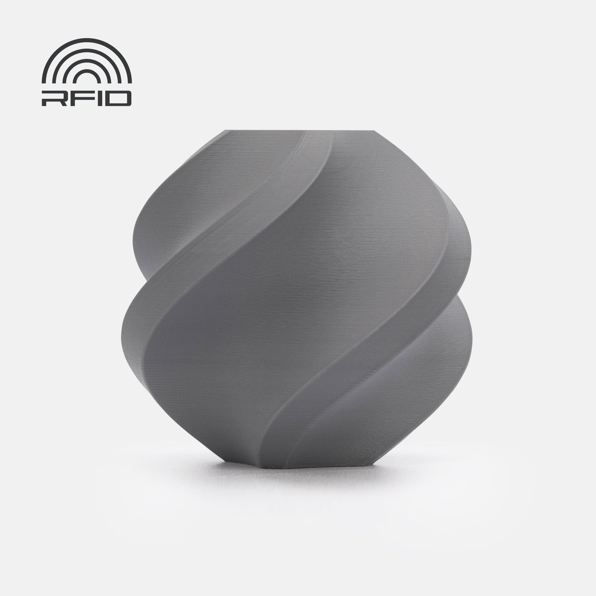 Bambu Lab - PLA Matte 1.75mm Filament – 1kg – nardo grijs (nardo gray) - zonder spoel