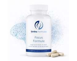 Focus Formule – Concentratie Pillen & Nootropic Focus – Ortho Formulas – 60 Vegan Capsules