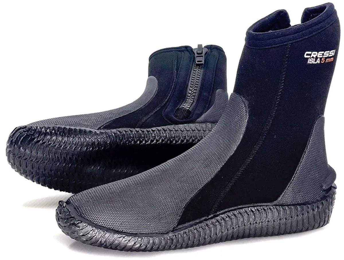 Cressi Isla Neoprene 5 Mm Duikbooties Zwart,Grijs EU 36-37