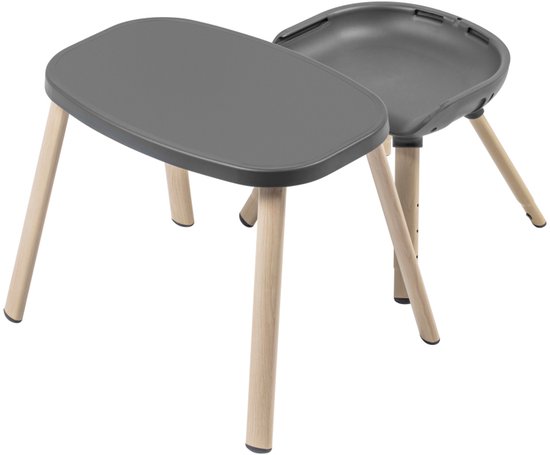 Maxi-Cosi Moa 4-in-1 Meegroeikinderstoel - 6 maanden-7 jaar(0-25 kg) - Beyond Graphite -Peuterkrukje en een Klein Bureau met Stoeltje van Maxi-Cosi — afbeelding 5
