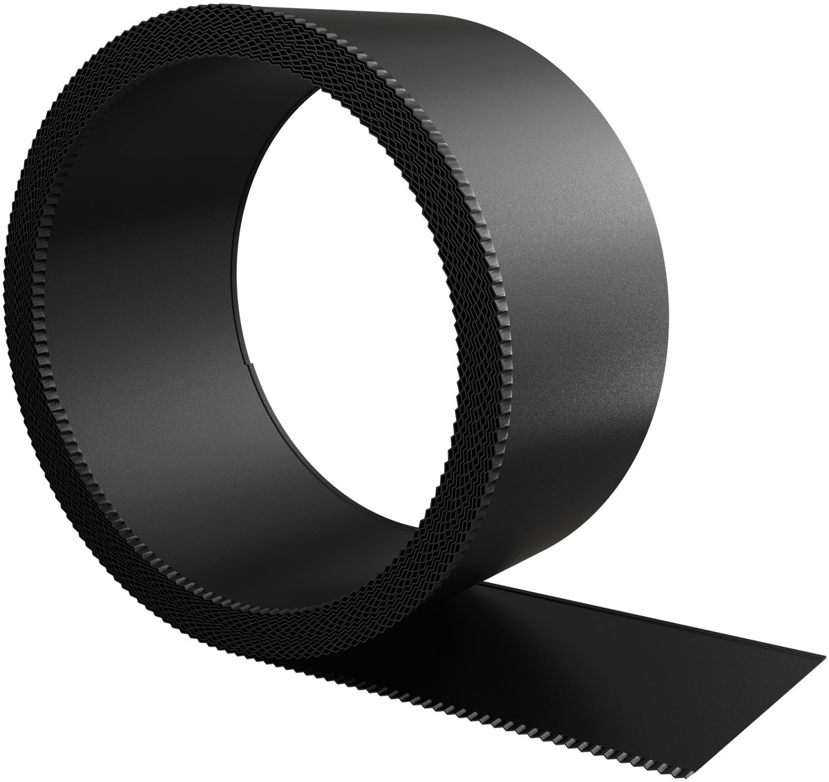 Metalen Gazonrand - 15 cm Hoog - Gegalvaniseerde Palissades Met Getande Rand - Weerbestendige Gazonrandstenen - 15 m Lang - Flexibele Tuinrand - Voor Tuin, Gazon, Maairand En Hekken (Zwart) NAIZY