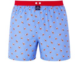 Mc Alson boxer Camera print blauw