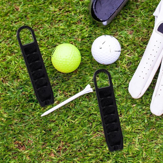 Golf Tee Hoogteversteller 2 Stuks - Verstelbare Golf Tee - Trainingsaccessoires - Precisie Tool - Lichtgewicht - Hoogwaardig PLA Materiaal - Golfaccessoires van GOLF — afbeelding 2