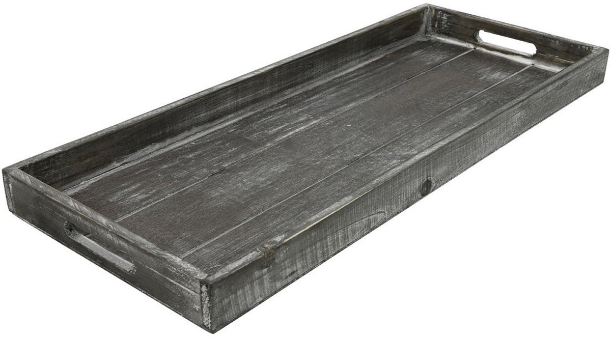 Countryfield Dienblad Claudina M grey-wash 24x60x4cm