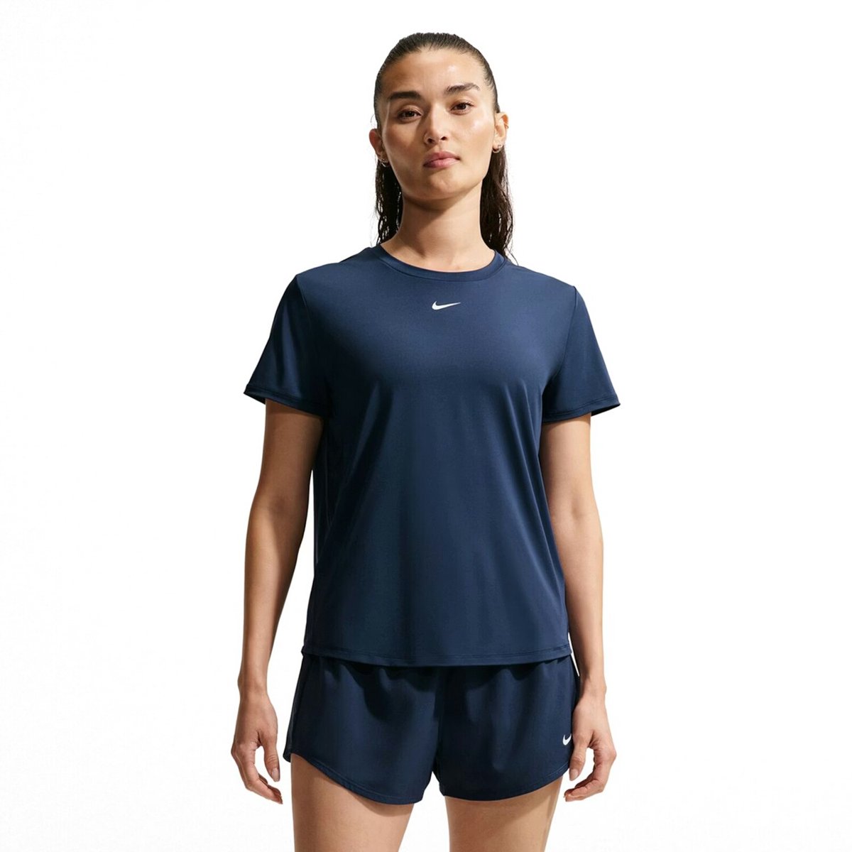 Nike One Classic Dri-fit Dames Training T-shirt Fn2798-413 Kleur -multicolour Multicolor