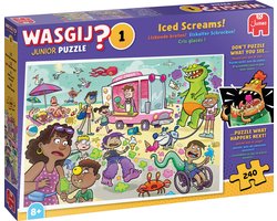 Wasgij Junior - IJskoude kreten! - 240 stukjes - Legpuzzel voor kinderen