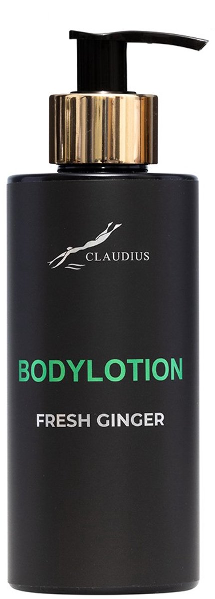 Bodylotion Fresh Ginger 300 ml - gouden pomp