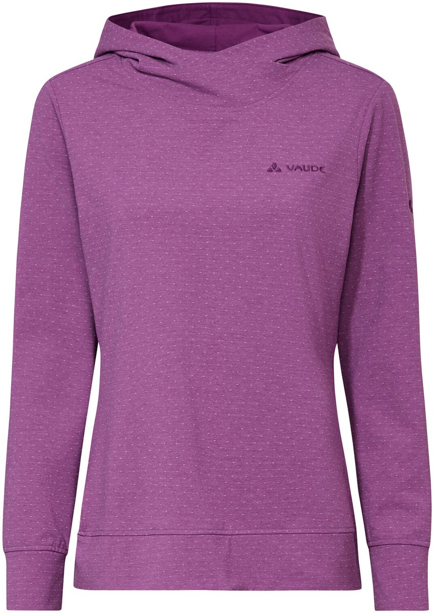 VAUDE Tuenno trui trui dames outdoor sporttrui capuchon regular fit Roze