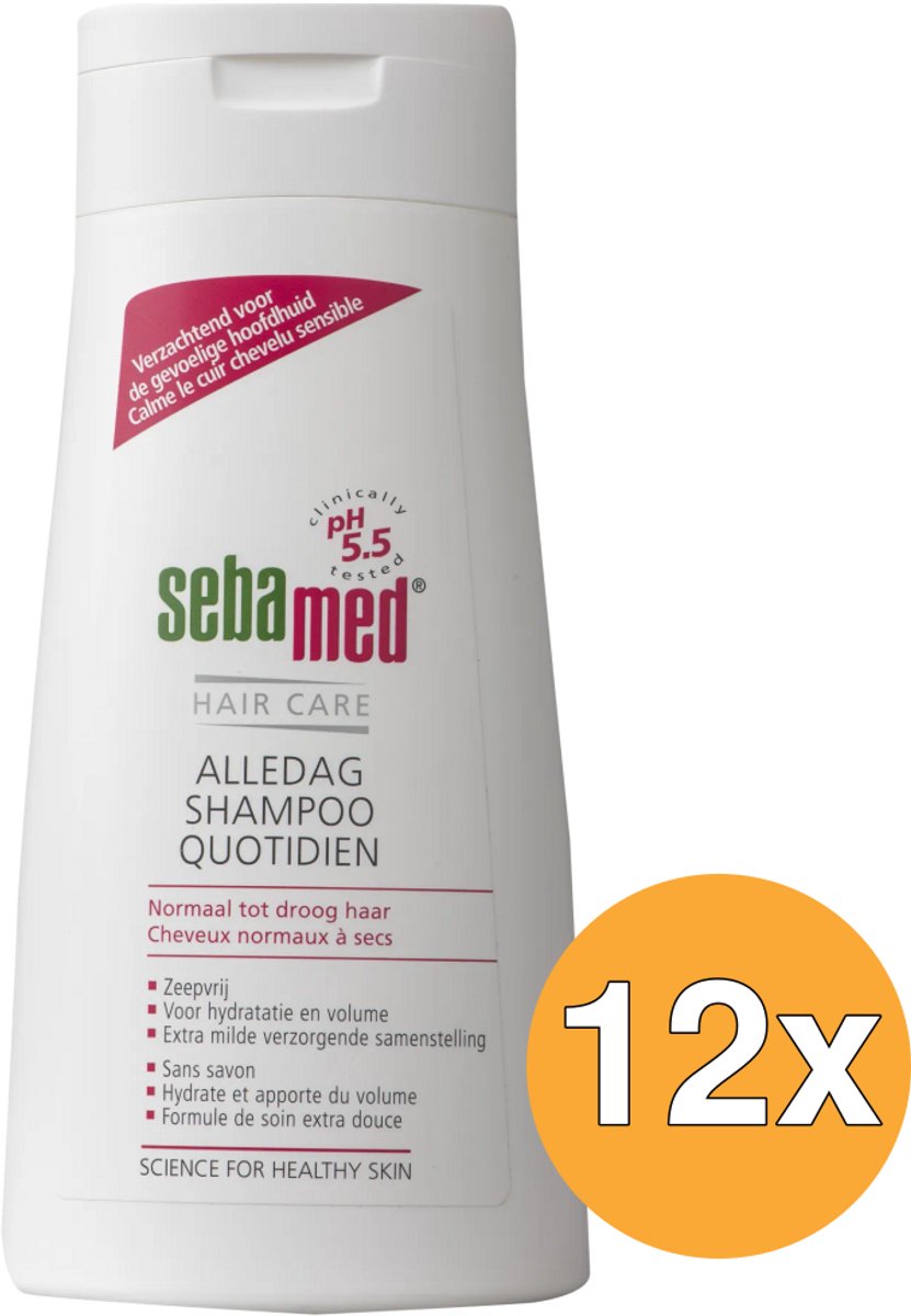 12x Sebamed Iedere dag shampoo (400 ml)