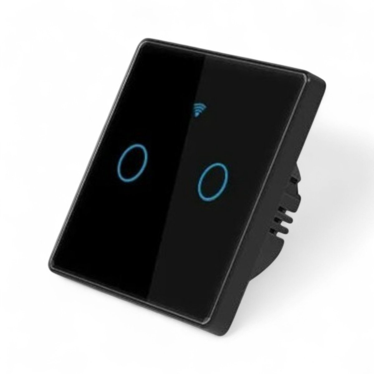 Smart Touch Lichtschakelaar | Inbouw | Wifi | App bediening | Tuya Smart Life | Spraakbesturing Google Alexa | Zwart