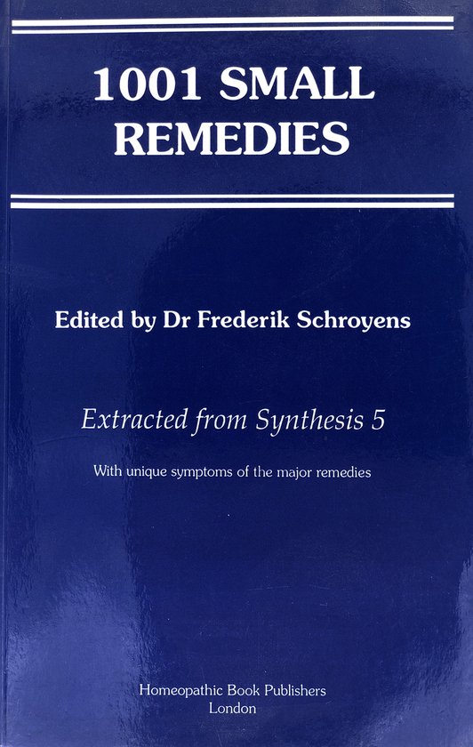 1001 Small Remedies - cover